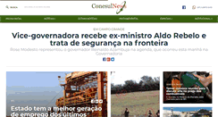 Desktop Screenshot of conesulnews.com.br